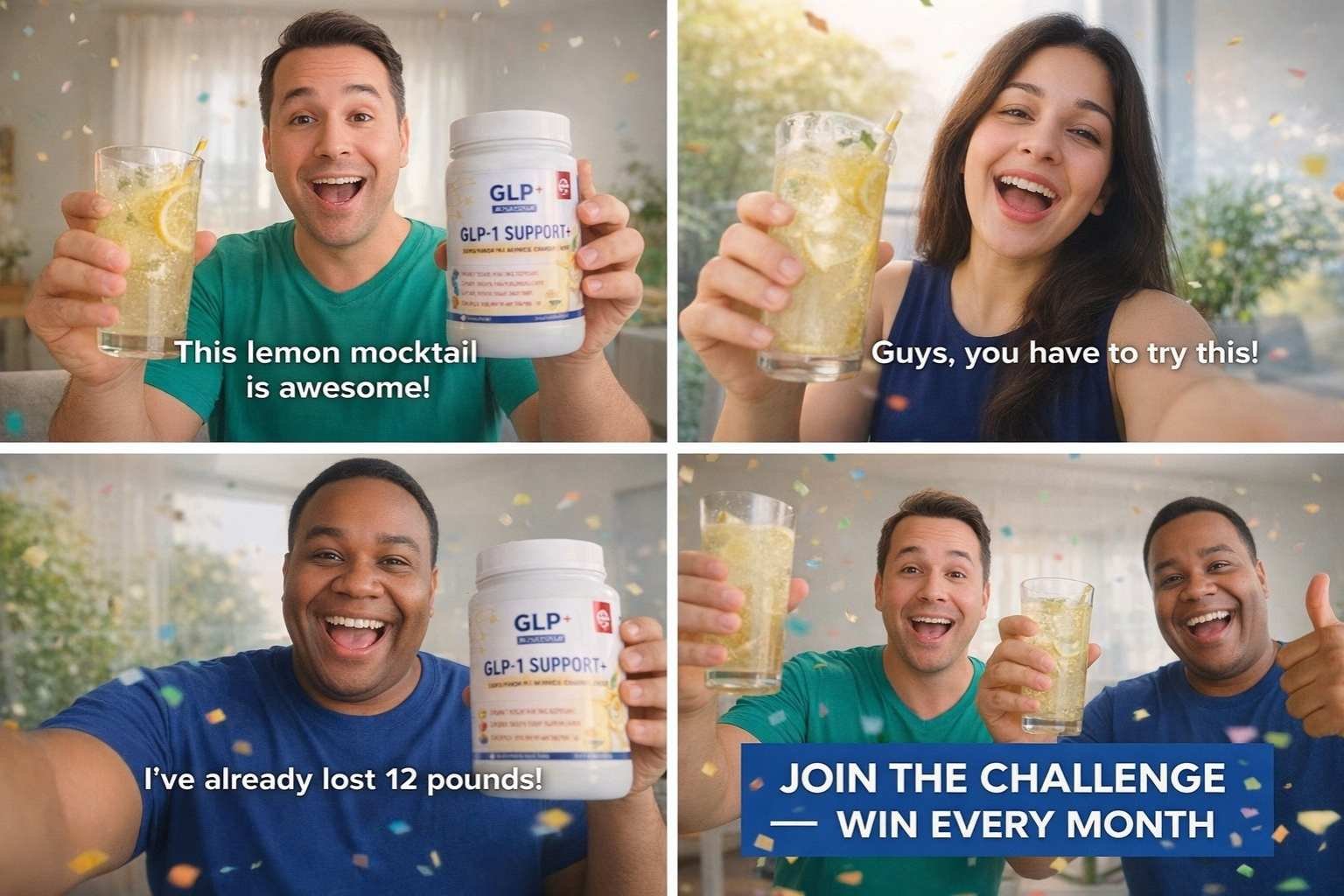 GLp 1 Support Plus Challenge Winners