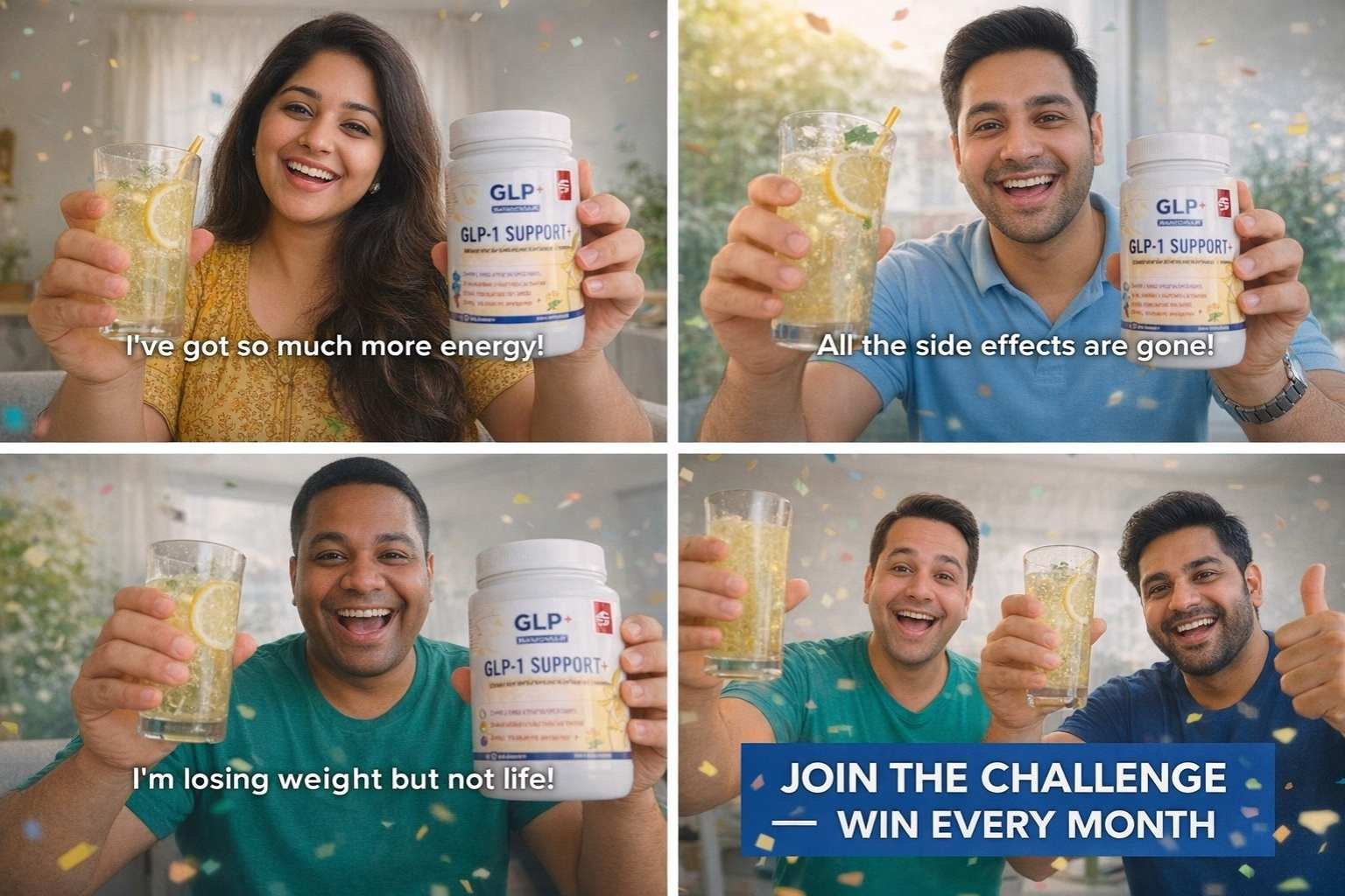 GLp 1 Support Plus Challenge Winners